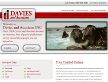Tablet Screenshot of davies-assoc.com